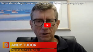 Nexus Minerals Andy Tudor on Proactive Investors video