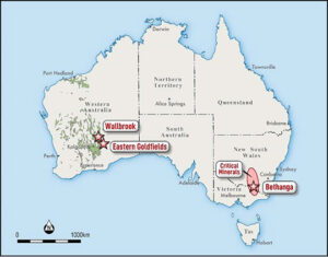 Figure 14: Nexus Project Locations, Australia